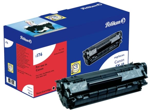 Pelikan 1176 - Svart - kompatibel - tonerpatron (alternativ for: Canon FX-10) - for Canon FAX L140; i-SENSYS FAX-L100, L120, L140, L160, MF4010, MF42