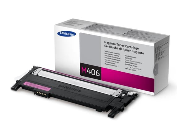 Samsung CLT-M406S - Magenta - original - tonerpatron - for CLP-360, 365, 368; CLX-3300, 3305, 3306; Xpress C460, C467