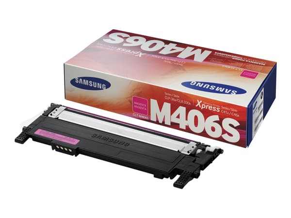 Samsung CLT-M406S - Magenta - original - tonerpatron - for CLP-360, 365, 368; CLX-3300, 3305, 3306; Xpress C460, C467