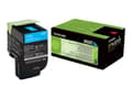 Miniatyrbilde 5 av 5: Lexmark 802C - Cyan - original - tonerpatron LCCP, LRP - for Lexmark CX310dn, CX310n, CX410de, CX410dte, CX410e, CX510de, CX510dhe, CX510dthe