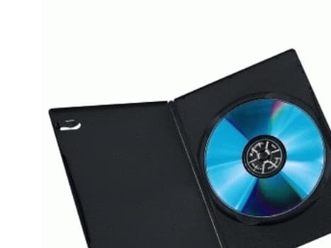 Hama DVD Slim Box 25, Black, 1 levyt, Musta