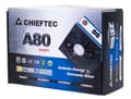 Miniatyrbilde 3 av 5: Chieftec A-80 Series CTG-550C - Strømforsyning (intern) - ATX12V 2.3/ EPS12V - AC 230 V - 550 watt - aktiv PFC