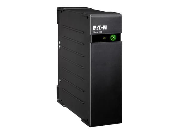Eaton Ellipse ECO 500 DIN - UPS (rackmonterbar/ekstern) - AC 230 V - 300 watt - 500 VA - utgangskontakter: 4 - 2U - 19"