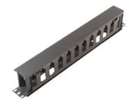MicroConnect Cable Management - Panel til kabelstyring - lajittelu - 1U - 19"