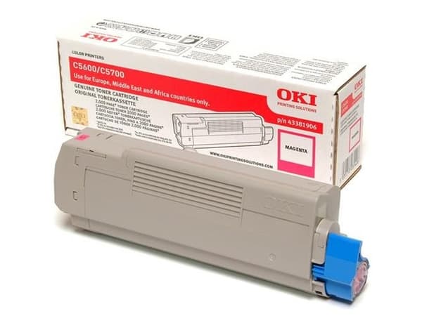 OKI - Magenta - original - tonerpatron - for C5600, 5600dn, 5600n, 5700dn, 5700n