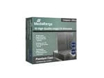MediaRange Retail-Pack CD-Slimcases single - Tynn CD-oppbevaringseske - kapasitet: 1 CD/DVD - svart, gjennomsiktig (en pakke 10)