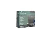 MediaRange Retail-Pack CD-Slimcases single - Tynn CD-oppbevaringseske - kapasitet: 1 CD/DVD - svart, gjennomsiktig (en pakke 10)