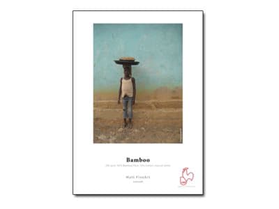 Hahnemühle Digital FineArt Bamboo - Bambu - matt - bestruket - 500 mikron - benvit - A3 Plus (303 x 426 mm) - 290 g/m² - 25 ark papper