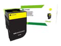 Miniatyrbilde 1 av 5: Lexmark - Gul - original - tonerpatron - for Lexmark CX310dn, CX310n, CX410de, CX410dte, CX410e, CX510de, CX510dhe, CX510dthe