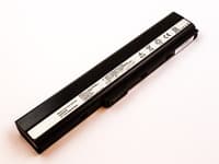 CoreParts - Batteri til bærbar PC - 6-cellers - 4400 mAh - svart - for ASUS K42; K52