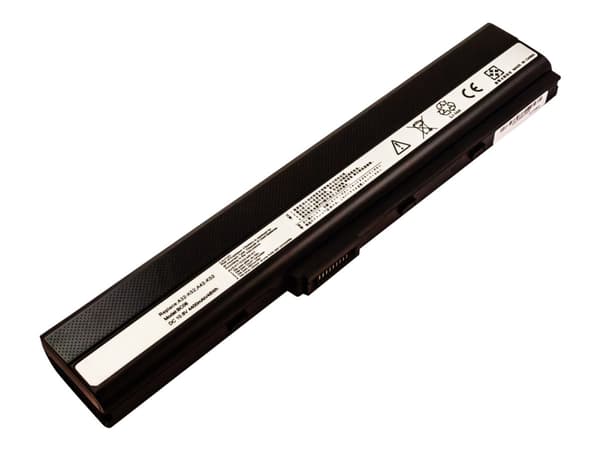 CoreParts - Batteri til bærbar PC - 6-cellers - 4400 mAh - svart - for ASUS K42; K52