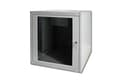 Pikkukuva 3 / 5: Digitus 19" 12U Wall Mounting Cabinet, Unmounted, Seinään asennettava laitekehikko, 12U, 60 kg, Harmaa