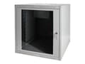 Pikkukuva 1 / 5: Digitus 19" 12U Wall Mounting Cabinet, Unmounted, Seinään asennettava laitekehikko, 12U, 60 kg, Harmaa