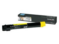 Lexmark - Høy ytelse - gul - original - tonerpatron - for Lexmark XS950de, XS955de, XS955dhe
