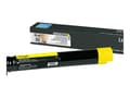 Miniatyrbilde 1 av 5: Lexmark - Høy ytelse - gul - original - tonerpatron - for Lexmark XS950de, XS955de, XS955dhe