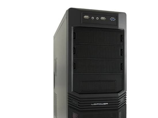 LC Power Pro-Line PRO-925B - Tower - ATX 600 Watt (ATX12V 2.31) - svart, nätsvart - USB/ljud