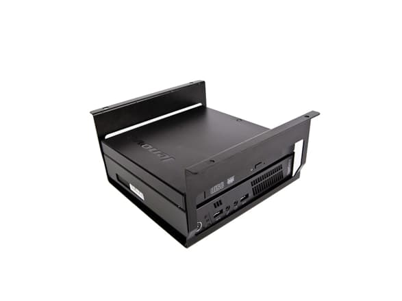 Lenovo Tiny Under Desk Mount Bracket - Systemmonteringsfäste - för ThinkCentre M70q Gen 2; M75t Gen 2; M80q Gen 3; M90q Gen 2; M90q Gen 3; ThinkStati