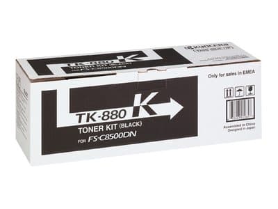 KYOCERA TK-880K, 25000 sivua, Musta, 1 kpl