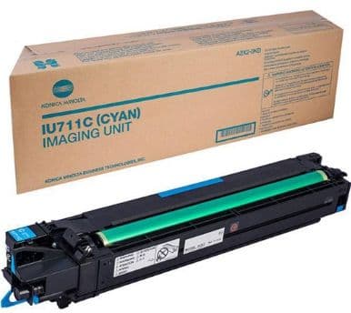 Konica Minolta IU-711C - Cyan - original - bildebehandlingsenhet for skriver - for bizhub C654, C754
