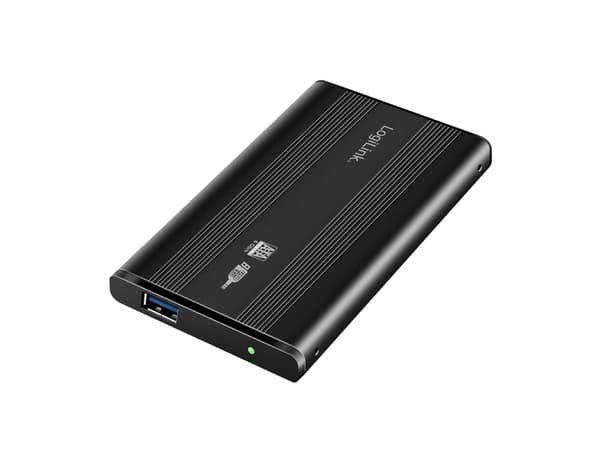 LogiLink Enclosure 2,5 Inch S-SATA HDD USB 3.0 Alu - Förvaringslåda - 2.5" - SATA 3Gb/s - USB 3.0