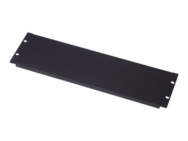 Digitus DN-19 BPN-03-SW - Täckpanel - RAL 9005 - 3U - 19"