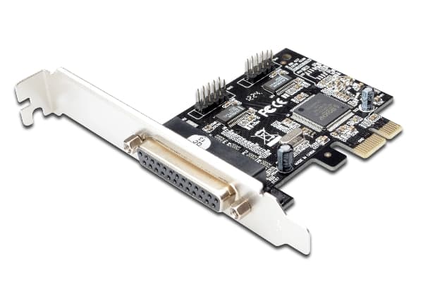 DIGITUS DS-30040-2 - Parallell / seriell adapter - PCIe - parallell, serie