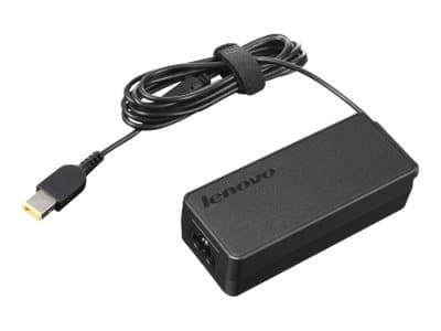 Lenovo ThinkPad 65W AC Adapter (Slim Tip) - Strömadapter - 65 Watt - Saudiarabien, Europa - Campus Svart