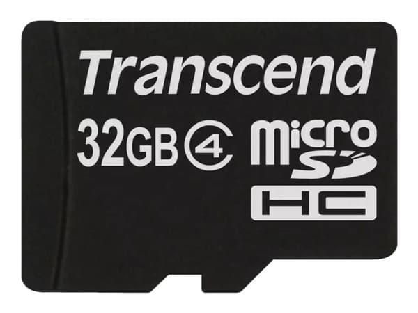 Transcend - Flashminnekort - 32 GB - Class 4 - microSDHC
