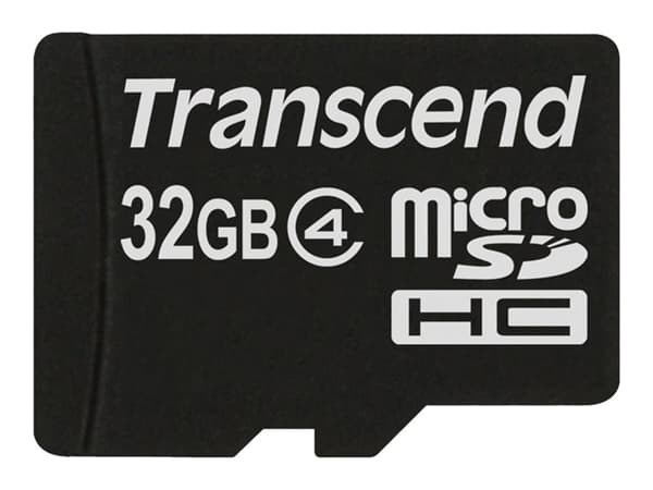 Transcend - Flashminnekort - 32 GB - Class 4 - microSDHC