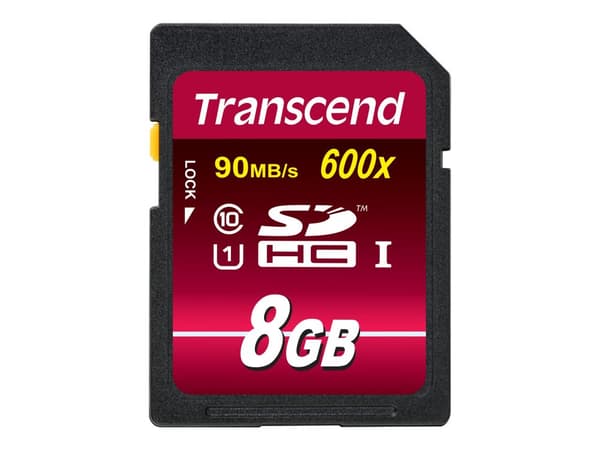 Transcend Ultimate - Flashminnekort - 8 GB - UHS Class 1 / Class10 - 133x - SDHC UHS-I