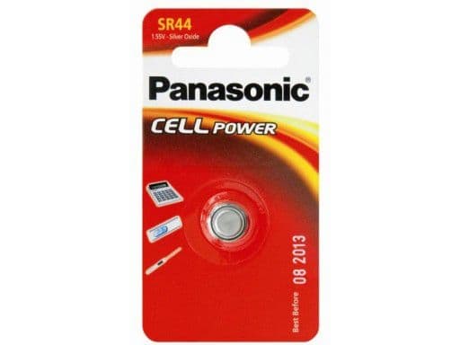 Panasonic Cell Power SR44 - Batteri SR44 - sølvoksid - 160 mAh