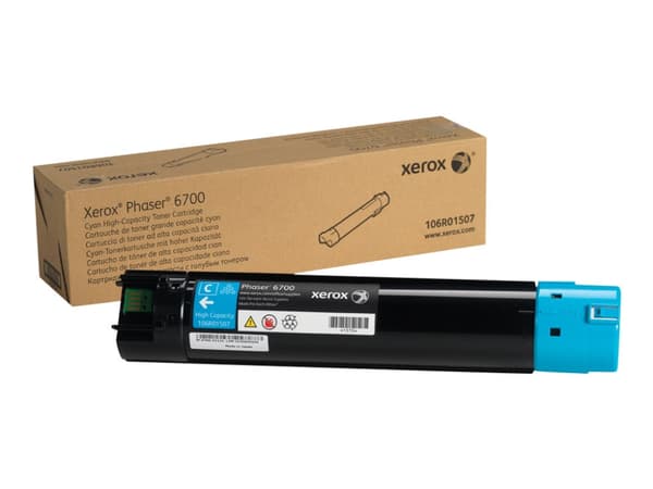 Xerox - Høykapasitets - cyan - original - tonerpatron - for Phaser 6700Dn, 6700DT, 6700DX, 6700N, 6700V_DNC