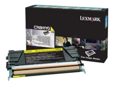 Lexmark - Gul - original - tonerpatron Lexmark Corporate - for Lexmark C748de, C748dte, C748e