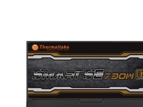 Thermaltake SMART SE 730W - Strømforsyning (intern) - ATX12V 2.3/ EPS12V 2.92 - AC 230 V - 730 watt - aktiv PFC - svart