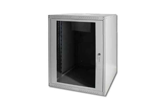 Digitus DN-19 16-U-EC - Skåp - väggmontering - grå, RAL 7035 - 16U - 19"
