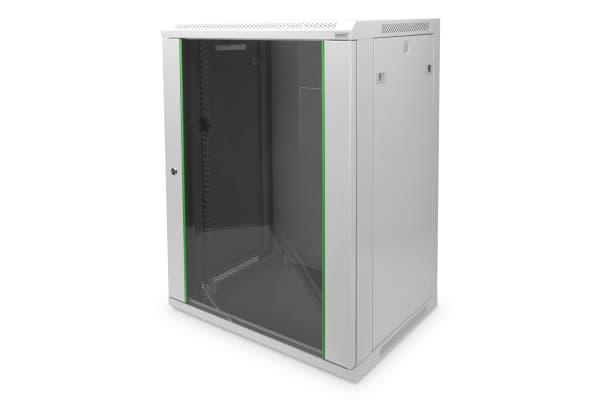 Digitus DN-19 16-U-EC - Skåp - väggmontering - grå, RAL 7035 - 16U - 19"