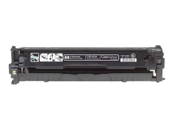 HP 125A - lajittelu - alkuperäinen - LaserJet - tonerpatron (CB540A) - Color LaserJet CM1312 MFP, CM1312nfi MFP, CP1215, CP1217, CP1515n, CP1518ni