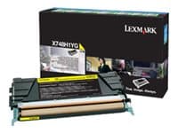 Lexmark 24B5703, 10000 sivua, Keltainen, 1 kpl
