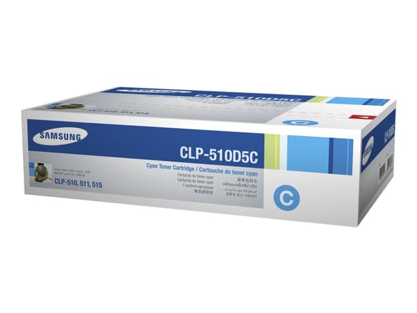 Samsung CLP-510D5C, 5000 sivua, Syaani, 1 kpl