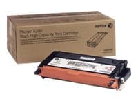 Xerox Phaser 6280 - Høykapasitets - svart - original - tonerpatron - for Phaser 6280/YN, 6280DN, 6280N