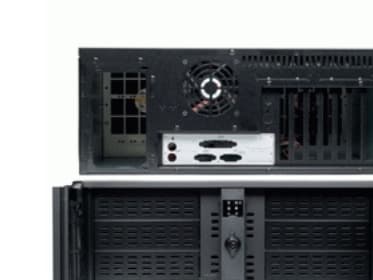 FANTEC TCG-4860X07-1 - Rackmonterbar - 4U - utvidet ATX (E-ATX) - ingen strømforsyning - svart