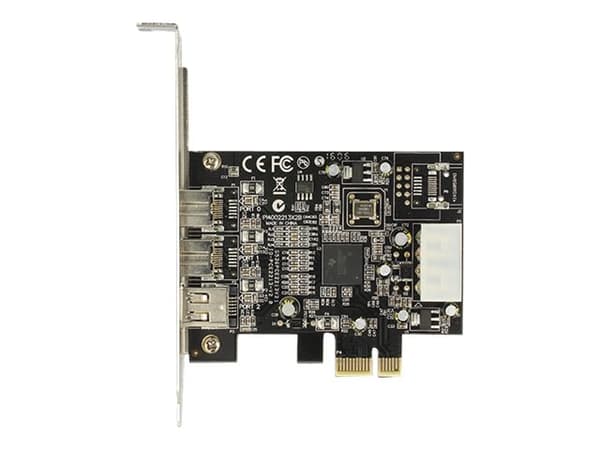 Delock PCI Express card FireWire A / B - Videofangstadapter - PCIe