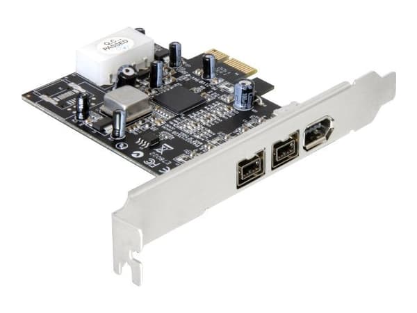 Delock PCI Express card FireWire A / B - Videofangstadapter - PCIe