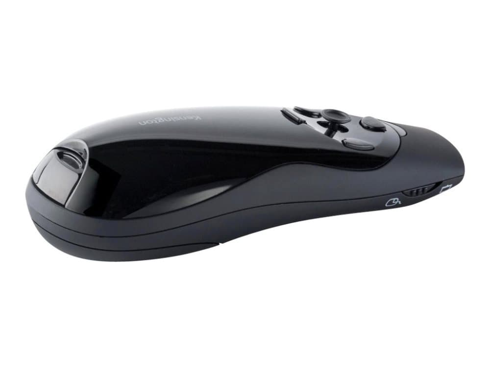 Kensington Presenter Expert Red Laser with Cursor Control - Presentationsfjärrkontroll - RF - svart