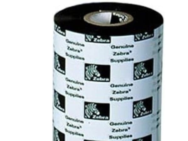 Zebra 3200 Wax/Resin - Svart - 80 mm x 450 m - färgband (paket om 6) - för Zebra 110, 140, 220, Z4Mplus, Z6MPlus, ZM400, ZM600; Xi Series 140, 170; Z