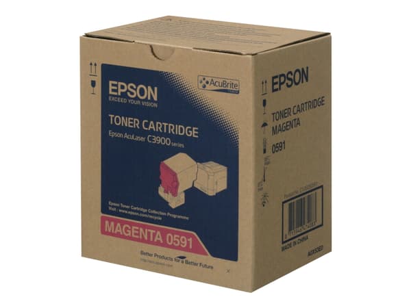 Epson - Høykapasitets - magenta - original - tonerpatron - for AcuLaser C3900DN, C3900DTN, C3900N, C3900TN, CX37DN, CX37DNF, CX37DTN, CX37DTNF