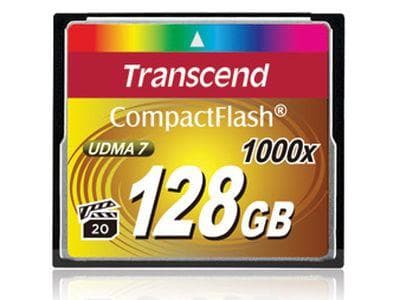 Transcend Ultimate - Flashminnekort - 128 GB - 1000x - CompactFlash
