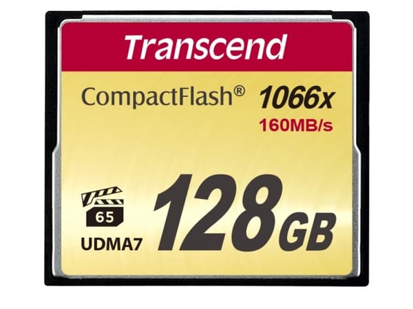 Transcend Ultimate - Flashminnekort - 128 GB - 1000x - CompactFlash