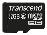 Transcend Premium - Flashminnekort - 32 GB - Class 10 - 200x - microSDHC
