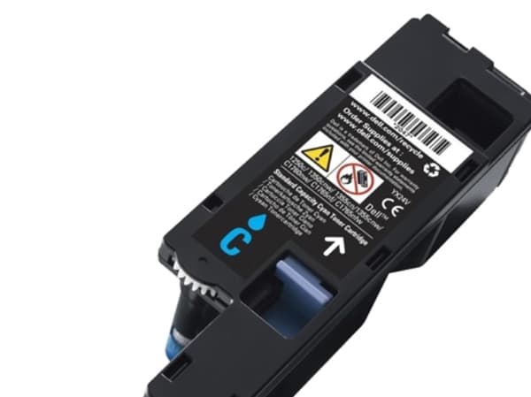 Dell - Høykapasitets - cyan - original - tonerpatron - for Dell 1250c, 1350c, 1350cnw, 1355cn, 1355cnw, C1760nw, C1765nf, C1765nfw